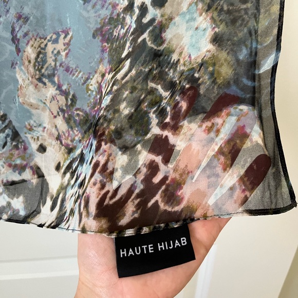 Haute Hijab Square Chiffon Scarf - Picture 3 of 3